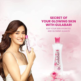 Dabur Gulabari Premium Rose Water with No Paraben for Cleansing and Toning,120 ml